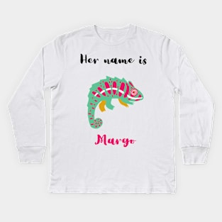 Her Name Is Margo TikTok Tee Kids Long Sleeve T-Shirt